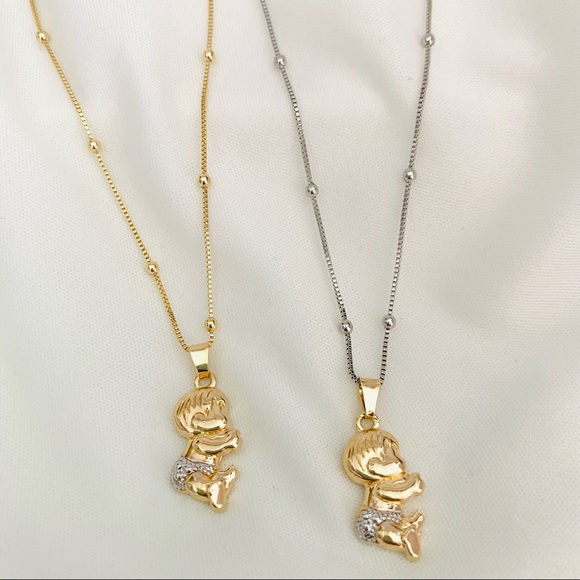 Baby Charm Necklace - Picture 4 of 12